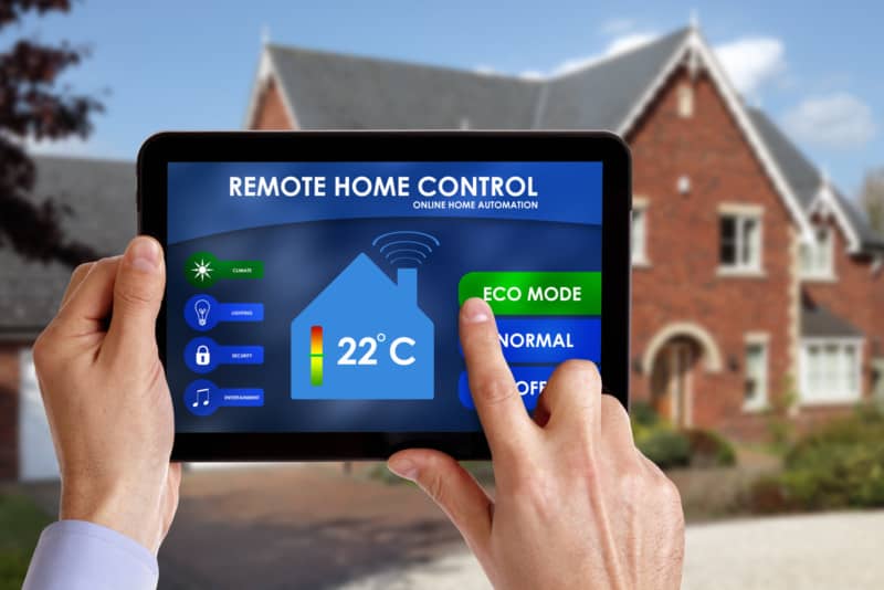 smart home control thermostat
