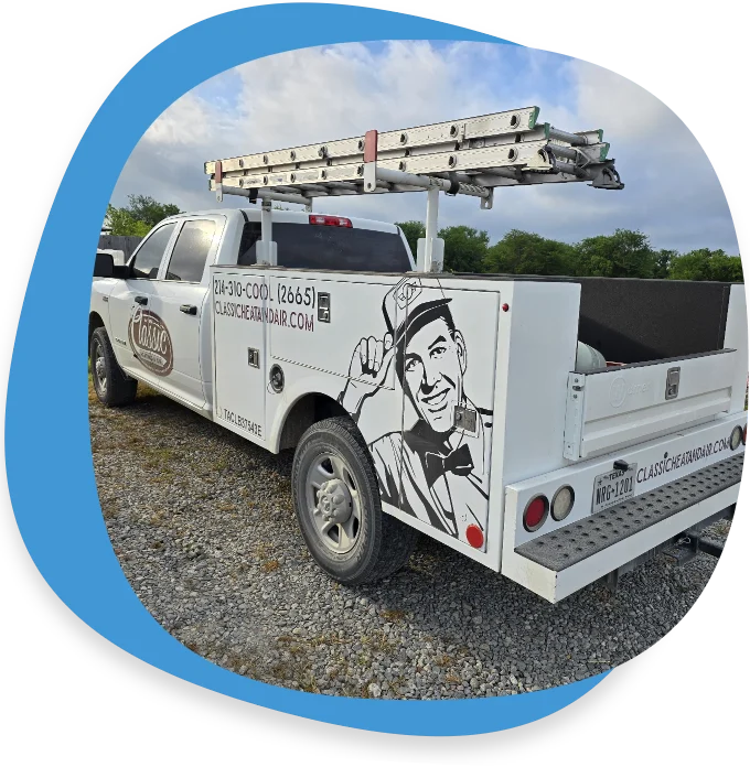 ClassicABC Heating & Air service truck